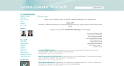 Desktop Screenshot of learncreateyourself.com